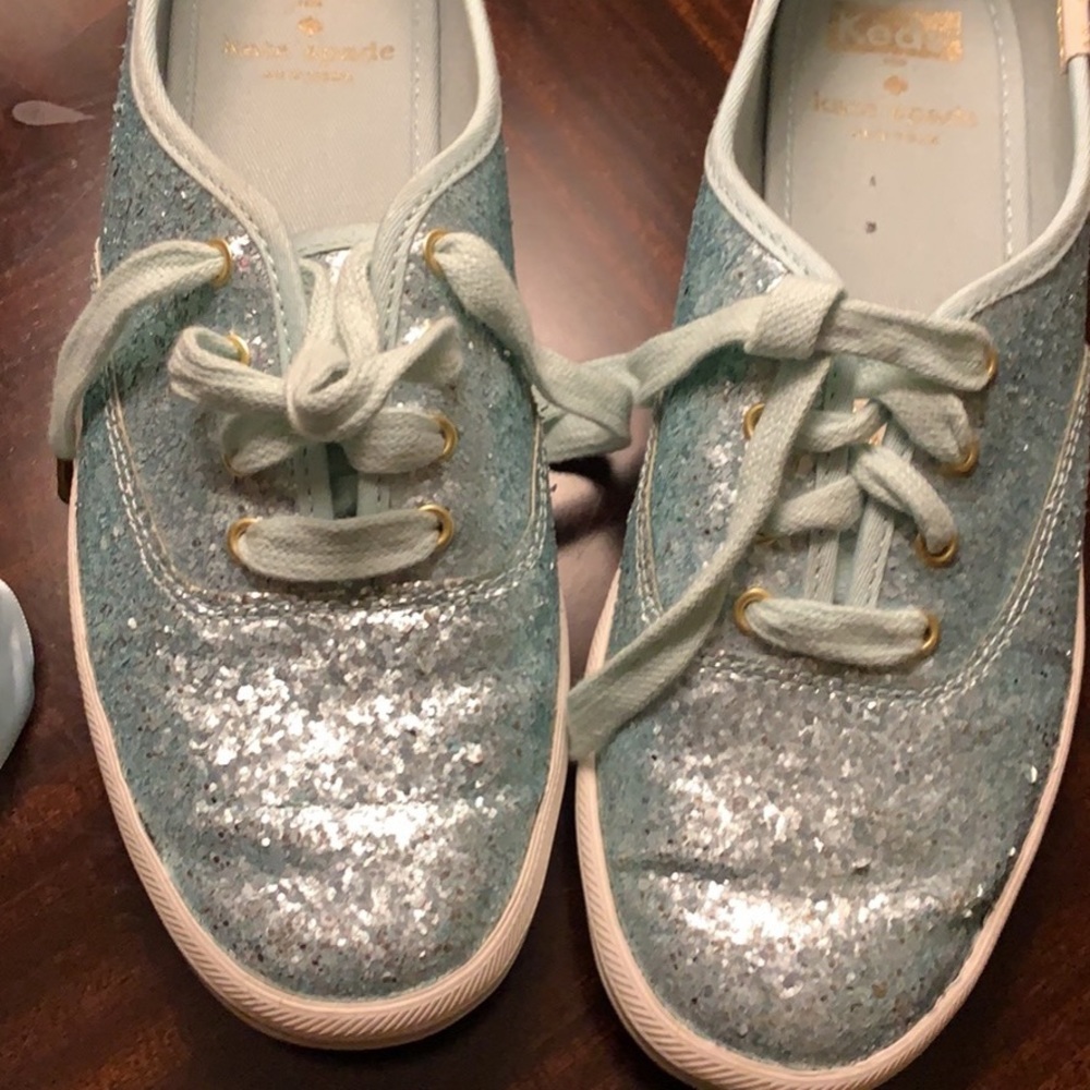 Kate Spade glitter Keds